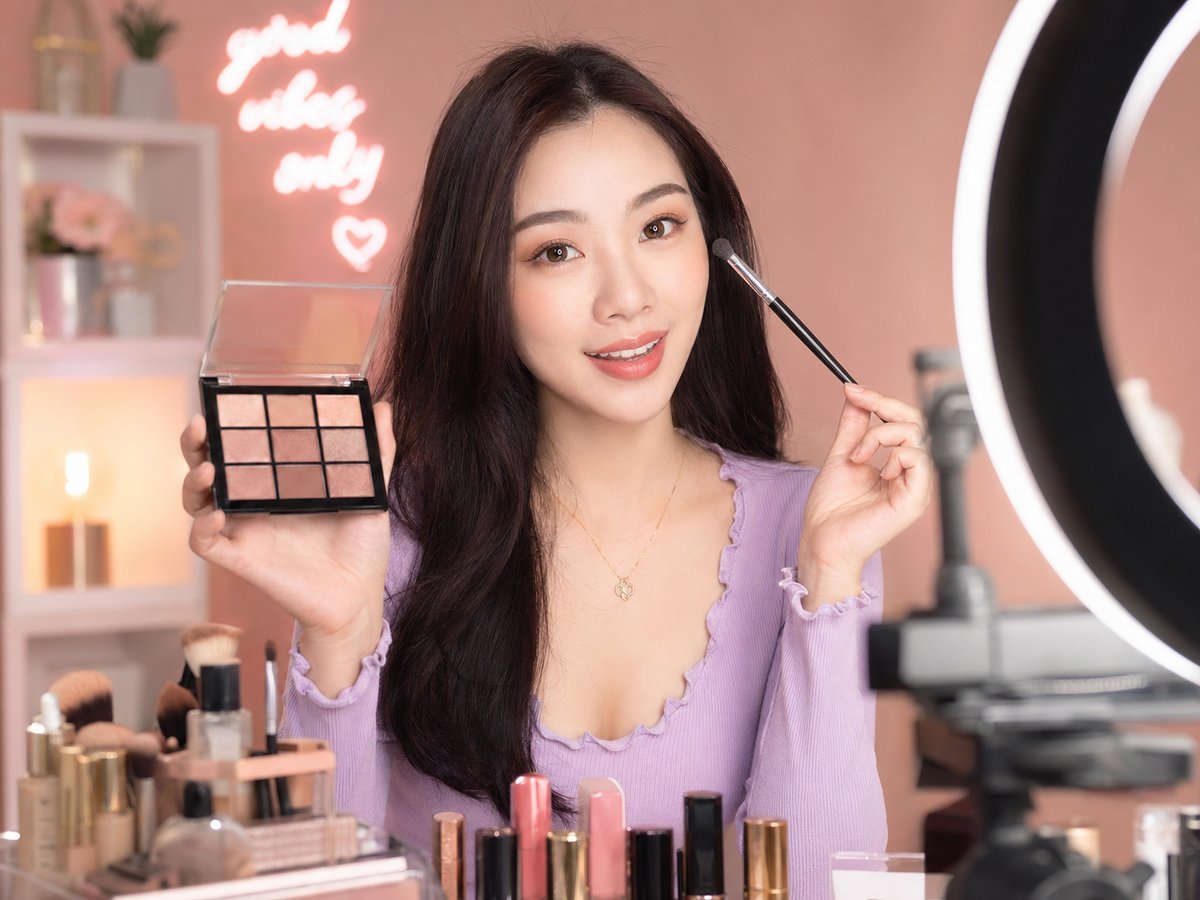 小马拉大车美妆视频教程